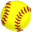 SOFTBALL emoji in Facebook's design style - Unicode 1F94E