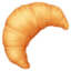 CROISSANT emoji in Facebook's design style - Unicode 1F950