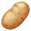 POTATO emoji in Facebook's design style - Unicode 1F954