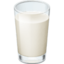 GLASS OF MILK emoji in Facebook's design style - Unicode 1F95B