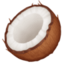 COCONUT emoji in Facebook's design style - Unicode 1F965