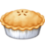 PIE emoji in Facebook's design style - Unicode 1F967