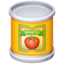 CANNED FOOD emoji in Facebook's design style - Unicode 1F96B