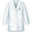 LAB COAT emoji in Facebook's design style - Unicode 1F97C