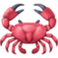 CRAB emoji in Facebook's design style - Unicode 1F980