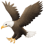 EAGLE emoji in Facebook's design style - Unicode 1F985