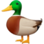 DUCK emoji in Facebook's design style - Unicode 1F986