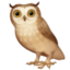 OWL emoji in Facebook's design style - Unicode 1F989