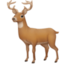 DEER emoji in Facebook's design style - Unicode 1F98C