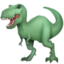 T-REX emoji in Facebook's design style - Unicode 1F996