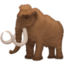 MAMMOTH emoji in Facebook's design style - Unicode 1F9A3