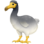 DODO emoji in Facebook's design style - Unicode 1F9A4