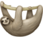 SLOTH emoji in Facebook's design style - Unicode 1F9A5