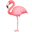 FLAMINGO emoji in Facebook's design style - Unicode 1F9A9