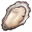 OYSTER emoji in Facebook's design style - Unicode 1F9AA