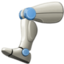 MECHANICAL LEG emoji in Facebook's design style - Unicode 1F9BF