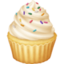 CUPCAKE emoji in Facebook's design style - Unicode 1F9C1