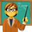 TEACHER emoji in Facebook's design style - Unicode 1F9D1-200D-1F3EB