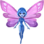 WOMAN FAIRY emoji in Facebook's design style - Unicode 1F9DA-200D-2640-FE0F