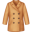 COAT emoji in Facebook's design style - Unicode 1F9E5