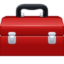 TOOLBOX emoji in Facebook's design style - Unicode 1F9F0