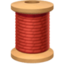 SPOOL OF THREAD emoji in Facebook's design style - Unicode 1F9F5