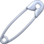 SAFETY PIN emoji in Facebook's design style - Unicode 1F9F7