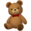 TEDDY BEAR emoji in Facebook's design style - Unicode 1F9F8