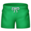 SHORTS emoji in Facebook's design style - Unicode 1FA73