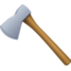 AXE emoji in Facebook's design style - Unicode 1FA93