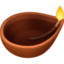 DIYA LAMP emoji in Facebook's design style - Unicode 1FA94