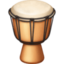 LONG DRUM emoji in Facebook's design style - Unicode 1FA98