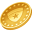 COIN emoji in Facebook's design style - Unicode 1FA99