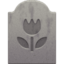 HEADSTONE emoji in Facebook's design style - Unicode 1FAA6