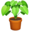 POTTED PLANT emoji in Facebook's design style - Unicode 1FAB4