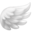 WING emoji in Facebook's design style - Unicode 1FABD