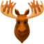 MOOSE emoji in Facebook's design style - Unicode 1FACE