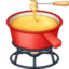 FONDUE emoji in Facebook's design style - Unicode 1FAD5