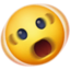 SHAKING FACE emoji in Facebook's design style - Unicode 1FAE8