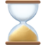 HOURGLASS emoji in Facebook's design style - Unicode 231B