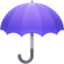 UMBRELLA emoji in Facebook's design style - Unicode 2602-FE0F