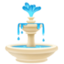 FOUNTAIN emoji in Facebook's design style - Unicode 26F2