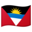 Antigua & Barbuda Flag emoji in Google's design style - Unicode 1F1E6-1F1EC