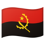 Angola Flag emoji in Google's design style - Unicode 1F1E6-1F1F4