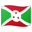 Burundi Flag emoji in Google's design style - Unicode 1F1E7-1F1EE