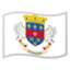 St. Barthélemy Flag emoji in Google's design style - Unicode 1F1E7-1F1F1