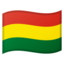 Bolivia Flag emoji in Google's design style - Unicode 1F1E7-1F1F4