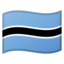 Botswana Flag emoji in Google's design style - Unicode 1F1E7-1F1FC