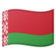 Belarus Flag emoji in Google's design style - Unicode 1F1E7-1F1FE