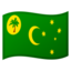 Cocos (Keeling) Islands Flag emoji in Google's design style - Unicode 1F1E8-1F1E8